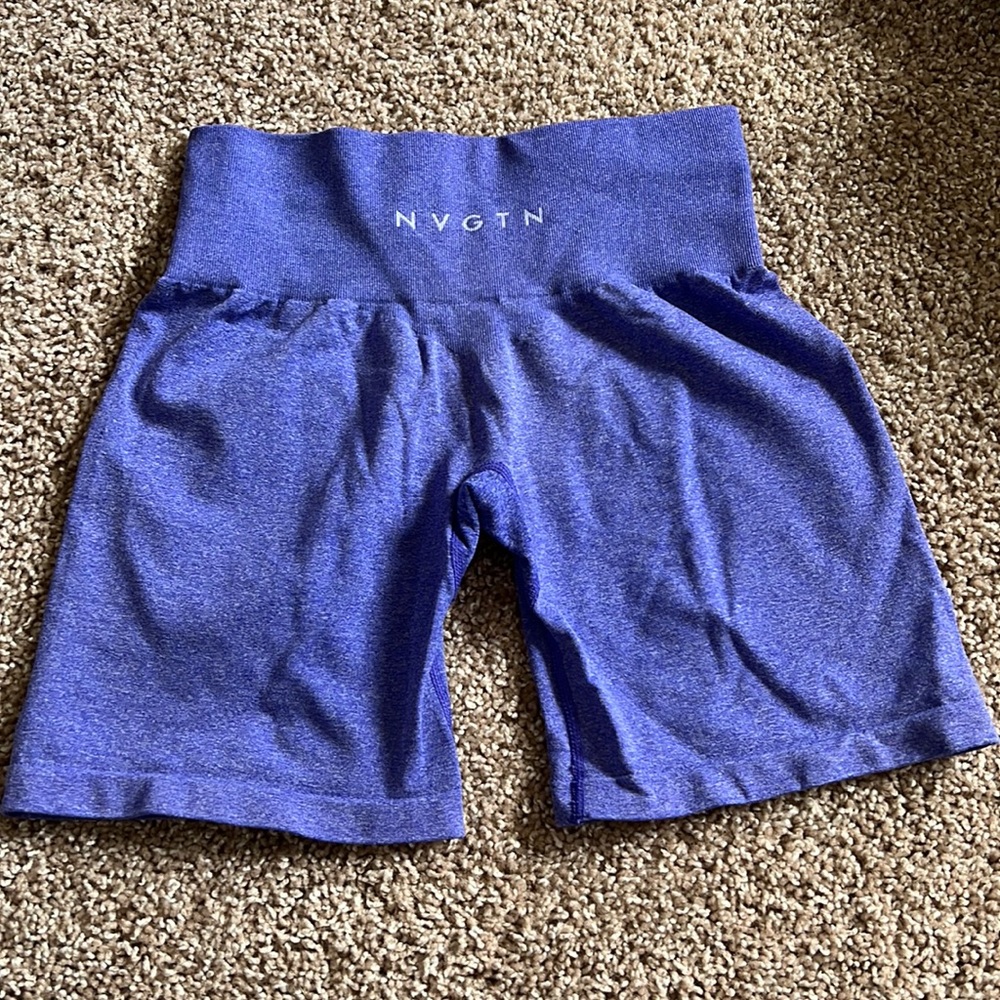 Nvgtn electric blue pro shorts